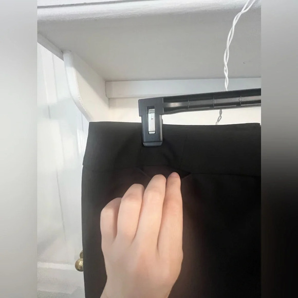 FINAL PRICE NWT Calvin Klein Minimalist Black Pencil Skirt - Picture 3 of 7